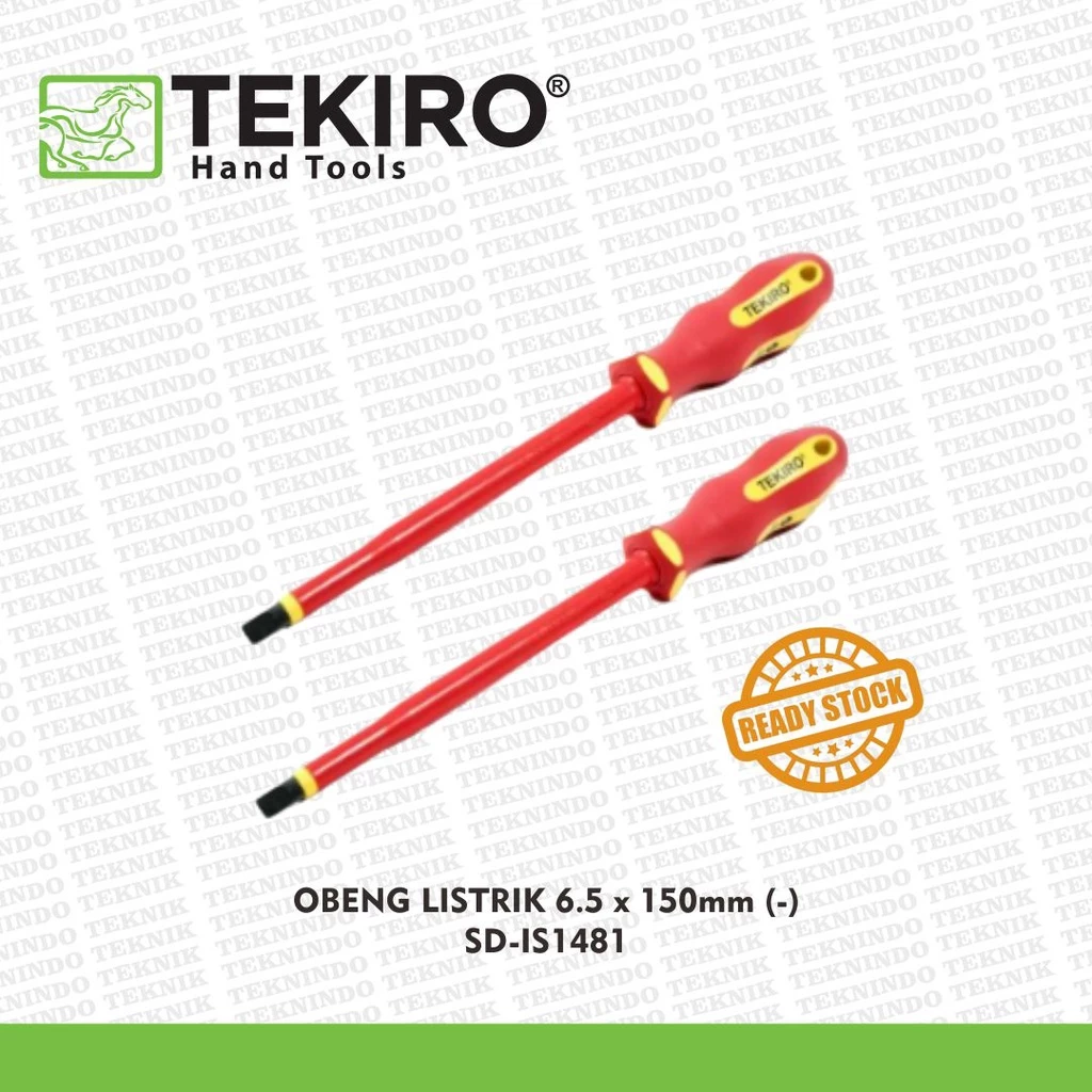 Tekiro Obeng Listrik 6.5 x 150 mm (-) Type SD-IS1481