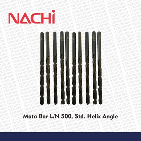 Nachi Mata Bor Besi HSS 4mm-4.9mm